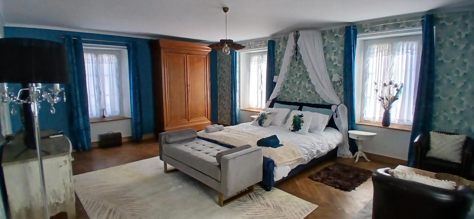 Ferme Aux Leopards Normands Bed and Breakfast Mandeville-en-Bessin Værelse billede