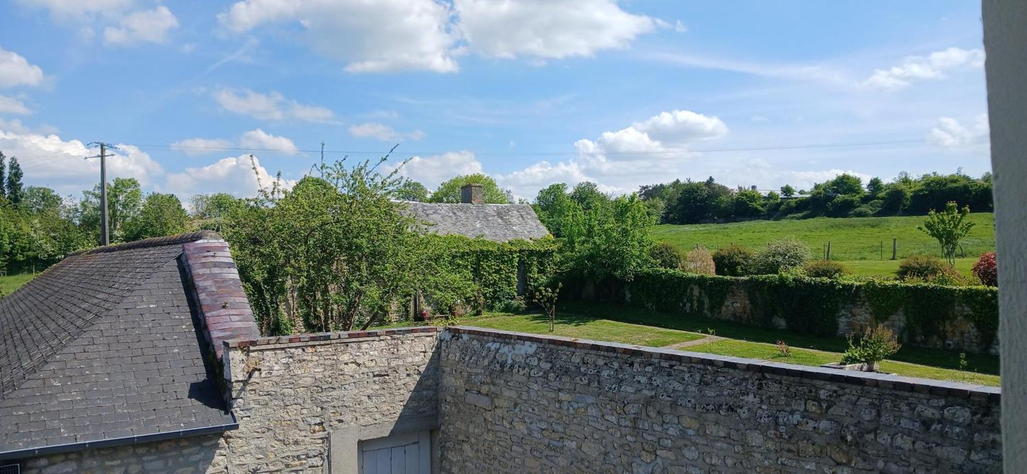 Ferme Aux Leopards Normands Bed and Breakfast Mandeville-en-Bessin Værelse billede